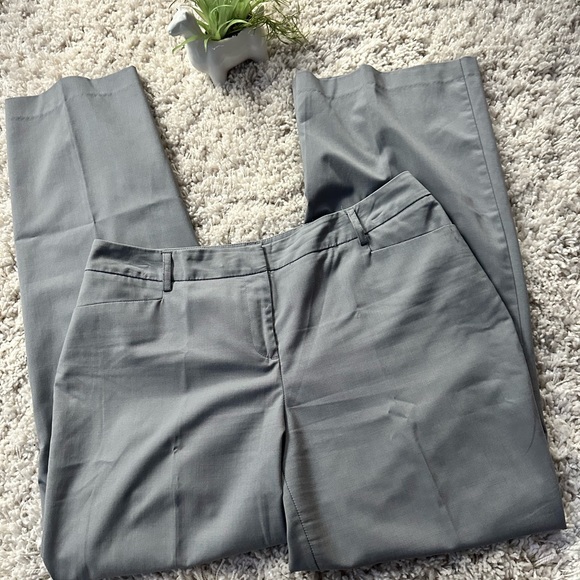 Pants - Apt 9 Curvy Fitlight grey business casual work professional slacks dress…
